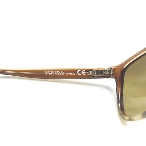 Maui Jim MJ 744 01t Starfish Translucent Chocolate with Tortoise / HCL® Bronze main image 6